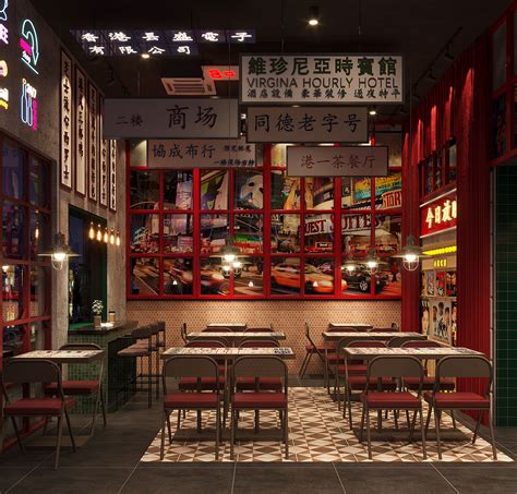 北京茶餐厅方案|空间|室内设计|魔方BoX - 原创作品 - 站酷 (ZCOOL)