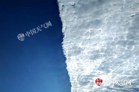 武宣现奇景断层云美景 - 广西首页 -中国天气网