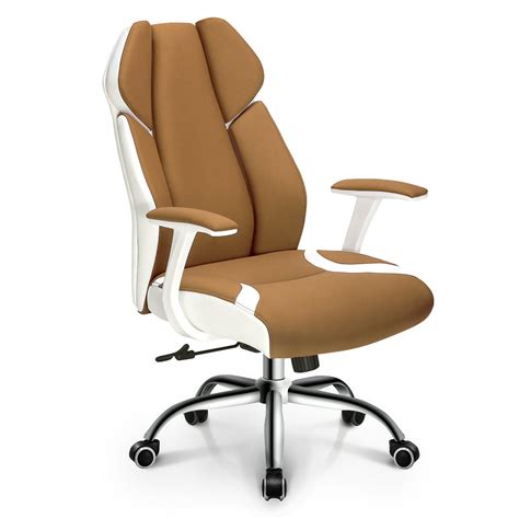 Ergonomic Office Chair Gaming Chair High Back Fabric Desk Computer Task ...