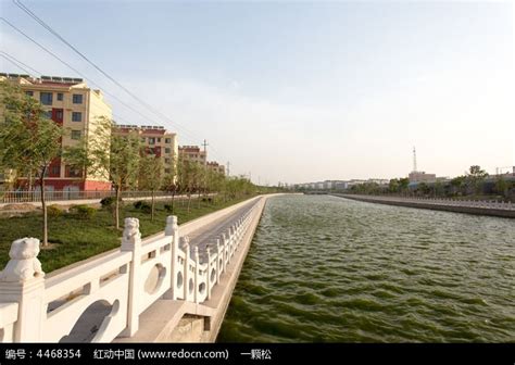 河边的住宅区高清图片下载_红动中国