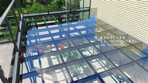 D8516玻璃平台阳光房设计效果图|空间|建筑设计|阳光房1 - 原创作品 - 站酷 (ZCOOL)