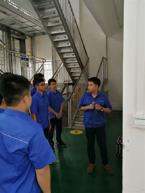 机电工程系2016级上海三菱电梯班赴清远培训基地培训
