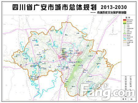 广安城市总体规划 2011——2030-广安论坛-麻辣社区