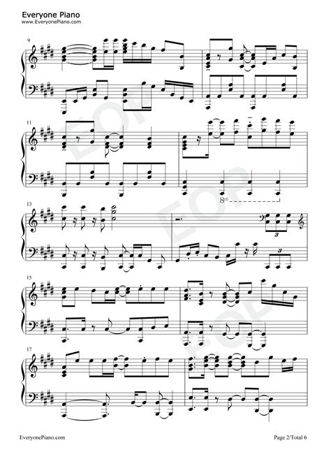 石原夏织《TEMPEST》钢琴谱 - 钢琴五线谱 - 弹琴谱