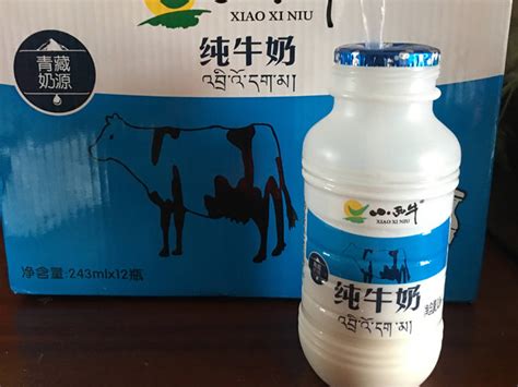 新品上市 小西牛青藏高原纯牛奶3.6g蛋白营养早餐奶 243ml*10瓶