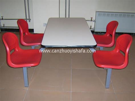 玻璃钢食堂餐桌椅(T0511)-产品展示-款式多-可定制-京泰科达家具