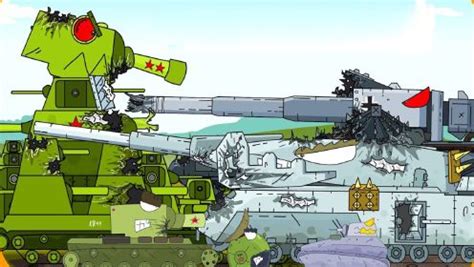 坦克动画，KV44大战大力神和皇家巨鼠坦克，攻占德军要塞_动漫_高清完整版视频在线观看_腾讯视频