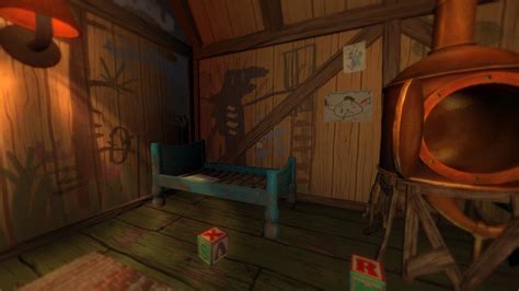 Screenshots and concept art from horror title Among the Sleep chill ...
