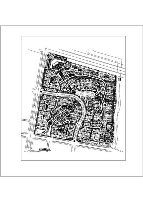 上海市徐汇区某5层框混结构商业广场全套平面设计CAD图纸_商业建筑_土木在线