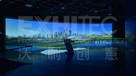 城市产业展馆设计_互动多媒体_深圳沃利创意科技有限公司