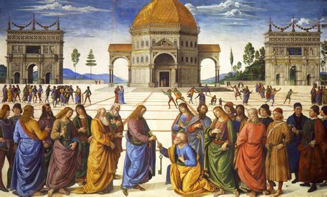 Delivery of the Keys to St. Peter by Perugino (Illustration) - World ...