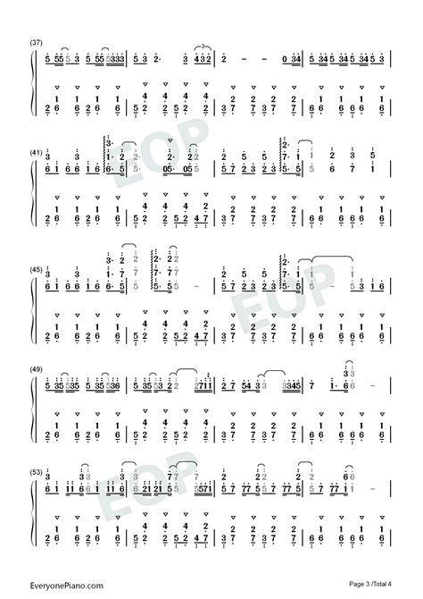 Cu Chill Thoi-越南神曲-抖音哒哒哒歌双手简谱预览3-钢琴谱文件（五线谱、双手简谱、数字谱、Midi、PDF）免费下载