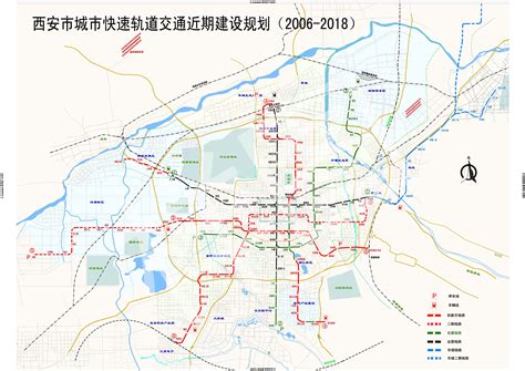 西安地铁地图图片