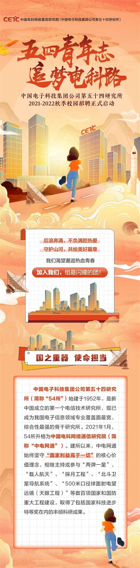 中国电科54所2021年度招聘简章-信息来源于中研博硕英才网-高层次人才门户