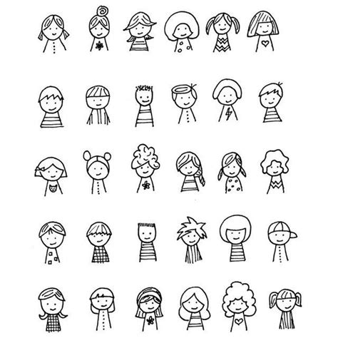 简笔画小人图片