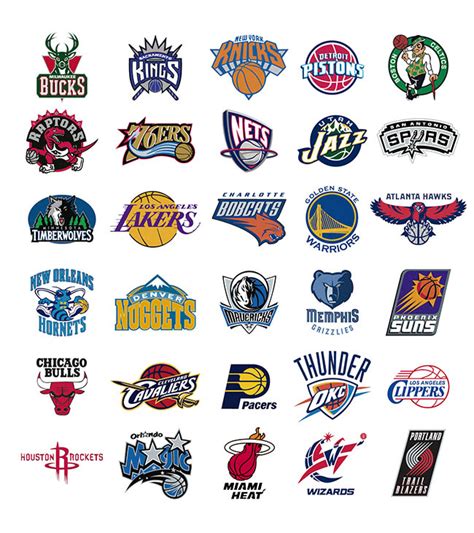 30款NBA球队标志矢量图设计模板素材