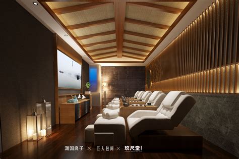 新中式东南亚spa会所按摩房洗手台美容保健会所3d模型下载-【集简空间】「每日更新」