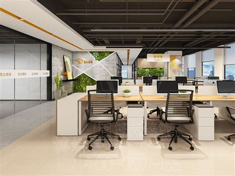 IT公司办公室装修设计方案_杭州公装公司-品立装饰
