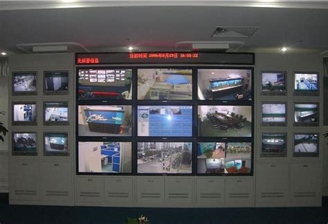 监控电视墙-监控电视墙-LED显示屏，机箱机柜加工，沧州金世电子机箱设备有限公司