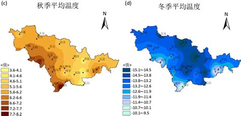 辽宁省多年平均气温空间分布数据-气象气候数据-地理国情监测云平台