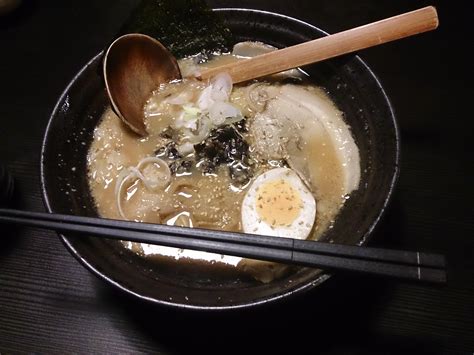【日式豚肉拉面的做法步骤图，怎么做好吃】阿修罗老巫婆_下厨房
