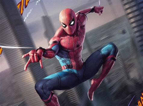 《蜘蛛侠：英雄归来》9月8日震撼上映！海报创作附过程_foritis-站酷ZCOOL