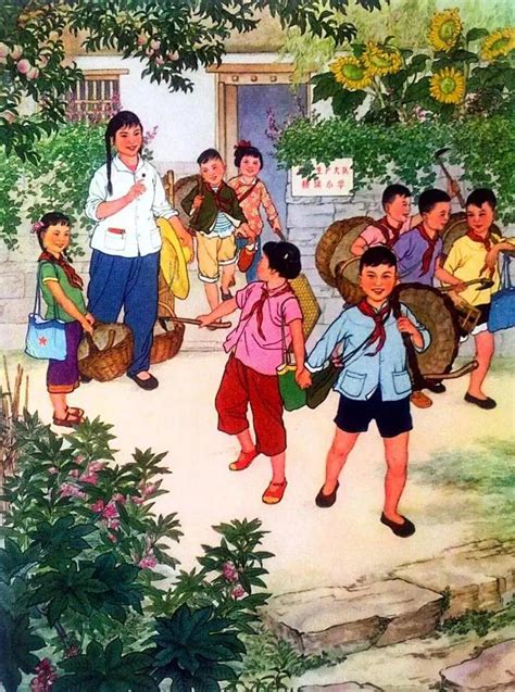 中国年画欣赏：七八十年代以前的老年画-图4