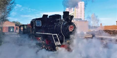 在金秋的黑龙江桦南县 寻访穿越时光的“蒸汽小火车”