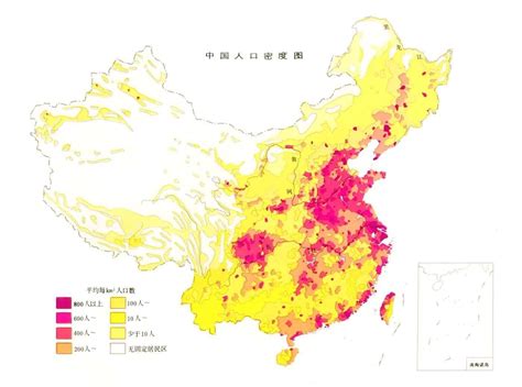 中国人口密度_360百科