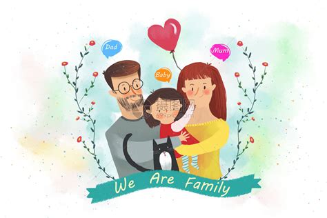 一家人|插画|创作习作|miffylxm - 原创作品 - 站酷 (ZCOOL)
