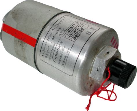 Fl.20571-1 elektr. Druckgeber für Schmierstoffdruck | Deutscheluftwaffe