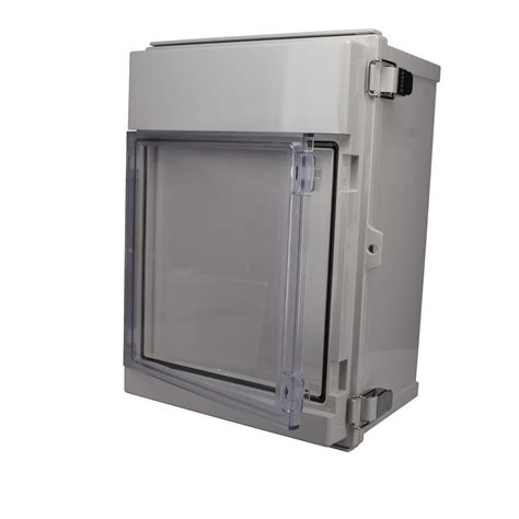 AIO-11112 IP66 All-in-One Plastic Enclosure with Clear Hinged Window ...
