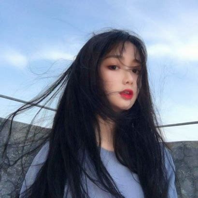 非主流头像现实女生