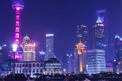 The Bund, Shanghai in China, Art of illumination