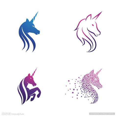 鱼尾独角兽头图片