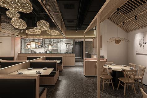 工装新中式餐厅|空间|家装设计|全国效果图设计 - 原创作品 - 站酷 (ZCOOL)