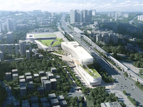 深圳大浪体育中心与文化中心项目公共建筑投标设计方案文本CAD精-淘宝网