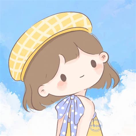 温柔知性夏季女生头像