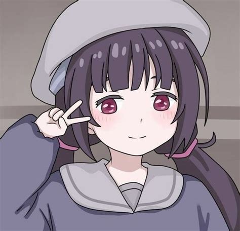 明媚甜美女生头像动漫