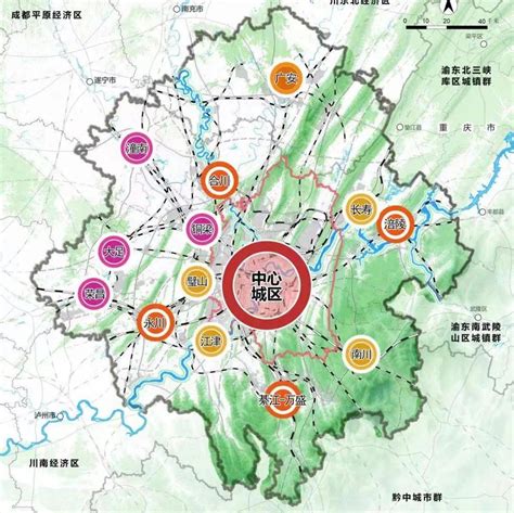 重庆铜梁区导轨电车网络规划：全长约71公里，分三期建设_大道