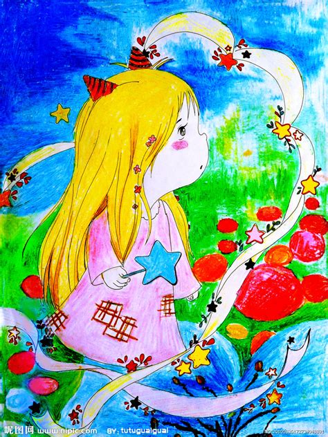 画画作品动漫图片