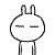 纯css3绘制害羞的兔斯基表情动画特效