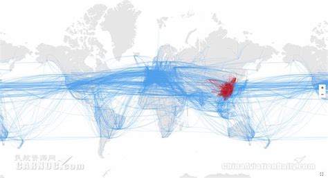 实际上飞机的航线图在具体航班中是这样的