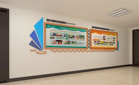 文化走廊：小学-文化走廊设计-服务项目-北京锦绣千秋环境艺术有限公司