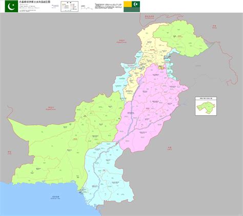 巴基斯坦世界地图,,和中接壤图(第14页)_大山谷图库