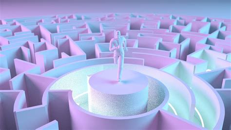 3D迷宫|三维|场景|何思佳 - 原创作品 - 站酷 (ZCOOL)