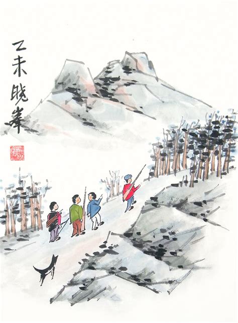 《月下飞天》小说插画- 中国风