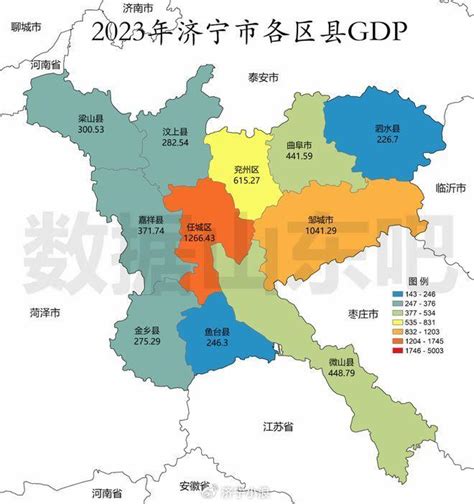 全国第54位！2023年度济宁各区县市GDP排名出炉__财经头条