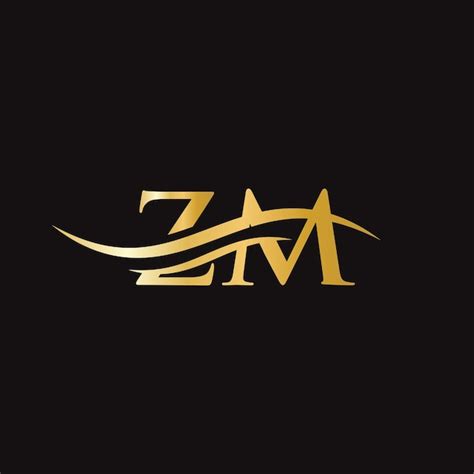 Zm initial logo design Vectors & Illustrations for Free Download | Freepik
