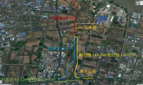 张靖皋长江大桥南接线工程220kV供电线路迁改项目公示 - 张家港市交通运输局